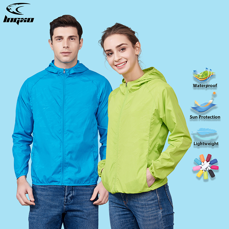 Women'S Fashion Rain Jacket - Lngxo Unisex Wandelen Jas Mannen Vrouwen
