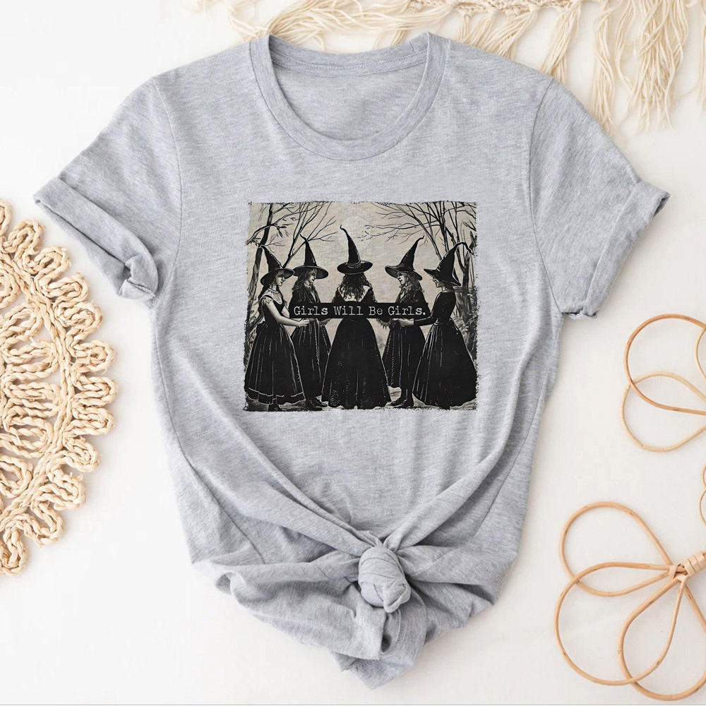 Women'S Fashion From The 80S - Meisjes zullen meisjes heks top tees