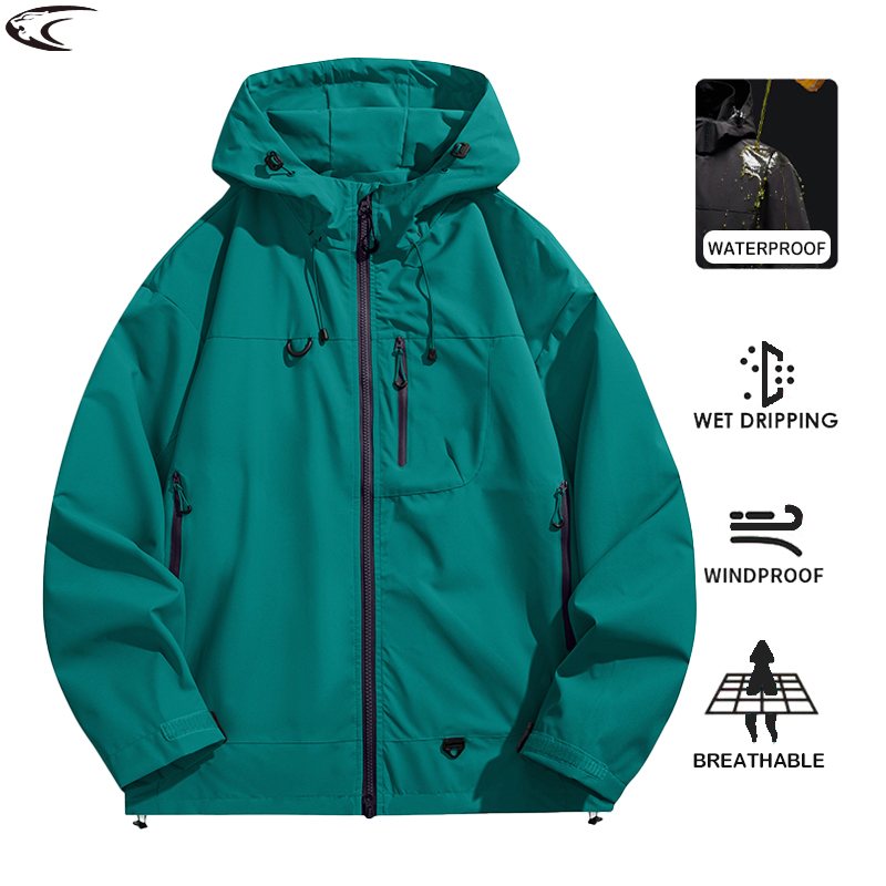 Women'S Fashion Rain Jacket - LNGXO Unisex waterdicht windjack Outdoor Sport