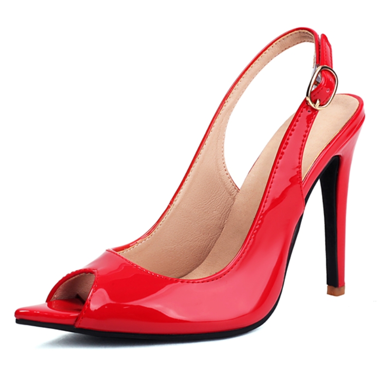 Women'S Fashion For Summer 2025 - Sexy Rode Dames Sandalen Zomer Schoenen