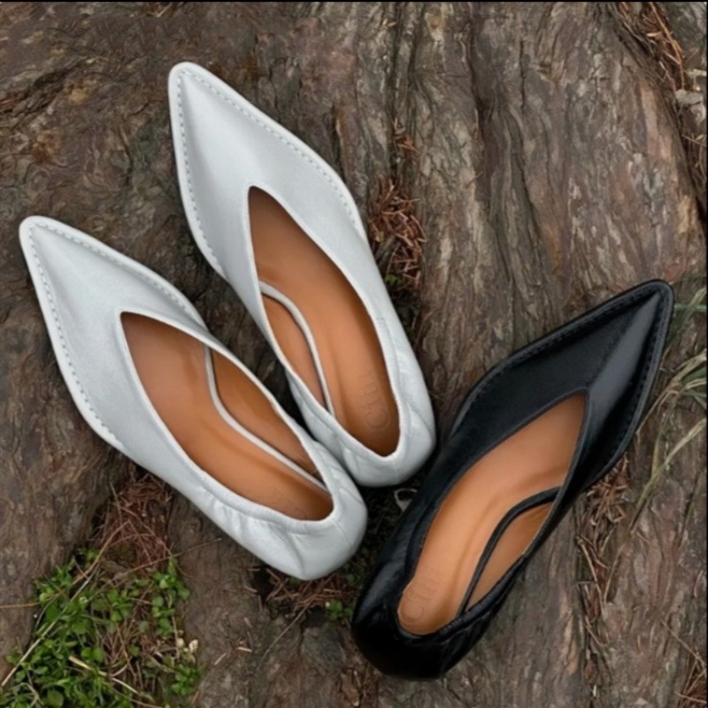 Women'S Fashion For 2025 - 2025 Nieuwe Enkele Schoenen Met Puntige
