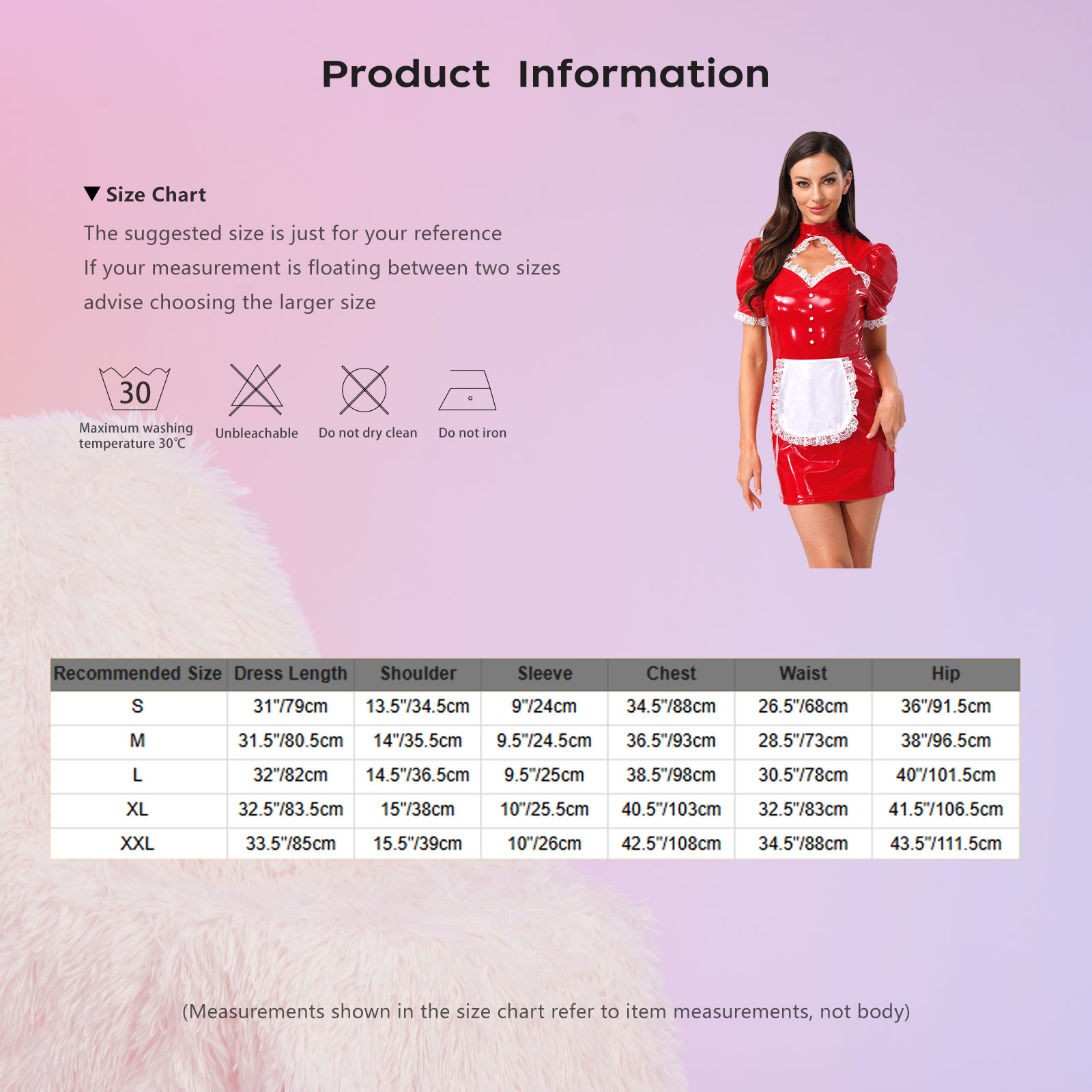 Bodycon Dress Women - Womens French Maid Cosplay Kostuum Dienstmeid