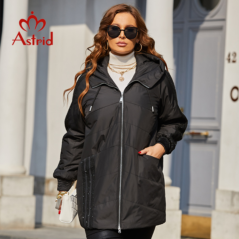 Women'S Fashion Long Coat - Astrid 2022 Voorjaar Vrouwen Parka Plus