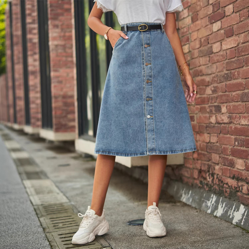 Veelzijdige afslankende gewass - A-Line Skirt Midi recensie en prijs