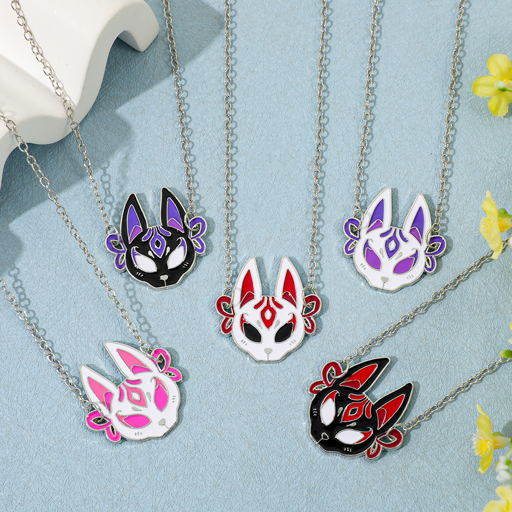 Mode Anime Vos Masker Metaal E - Women Fashion Necklace recensie en prijs