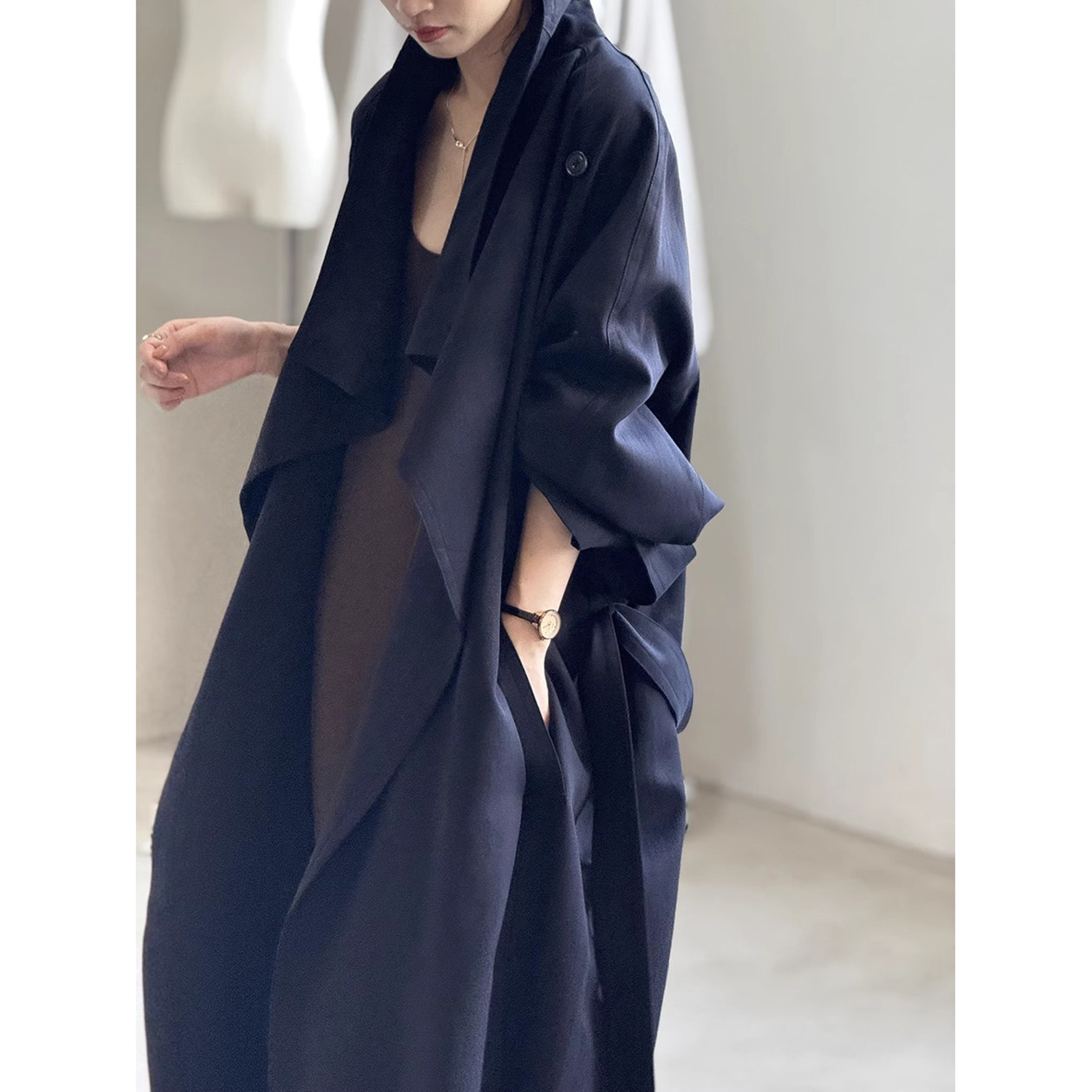 Allingentle dames lange jas, l - Women'S Fashion Long Coat recensie en prijs
