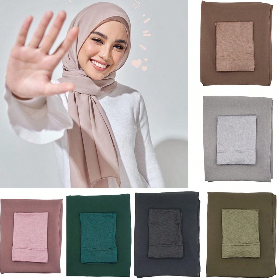2-delig dames hijab sjaal en m - Women Fashion Wear recensie en prijs