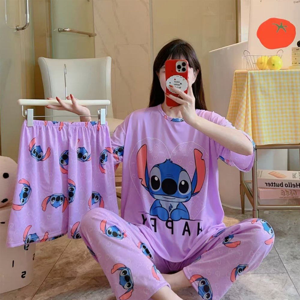 Nieuwe driedelige pyjama voor  - Women'S Fashion Pajamas recensie en prijs