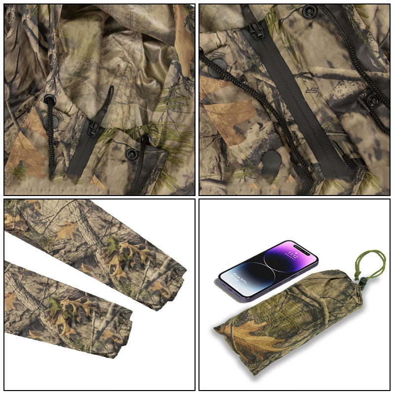 Camouflage Lange Regenjas Voor - Women'S Fashion Rain Jacket recensie en prijs