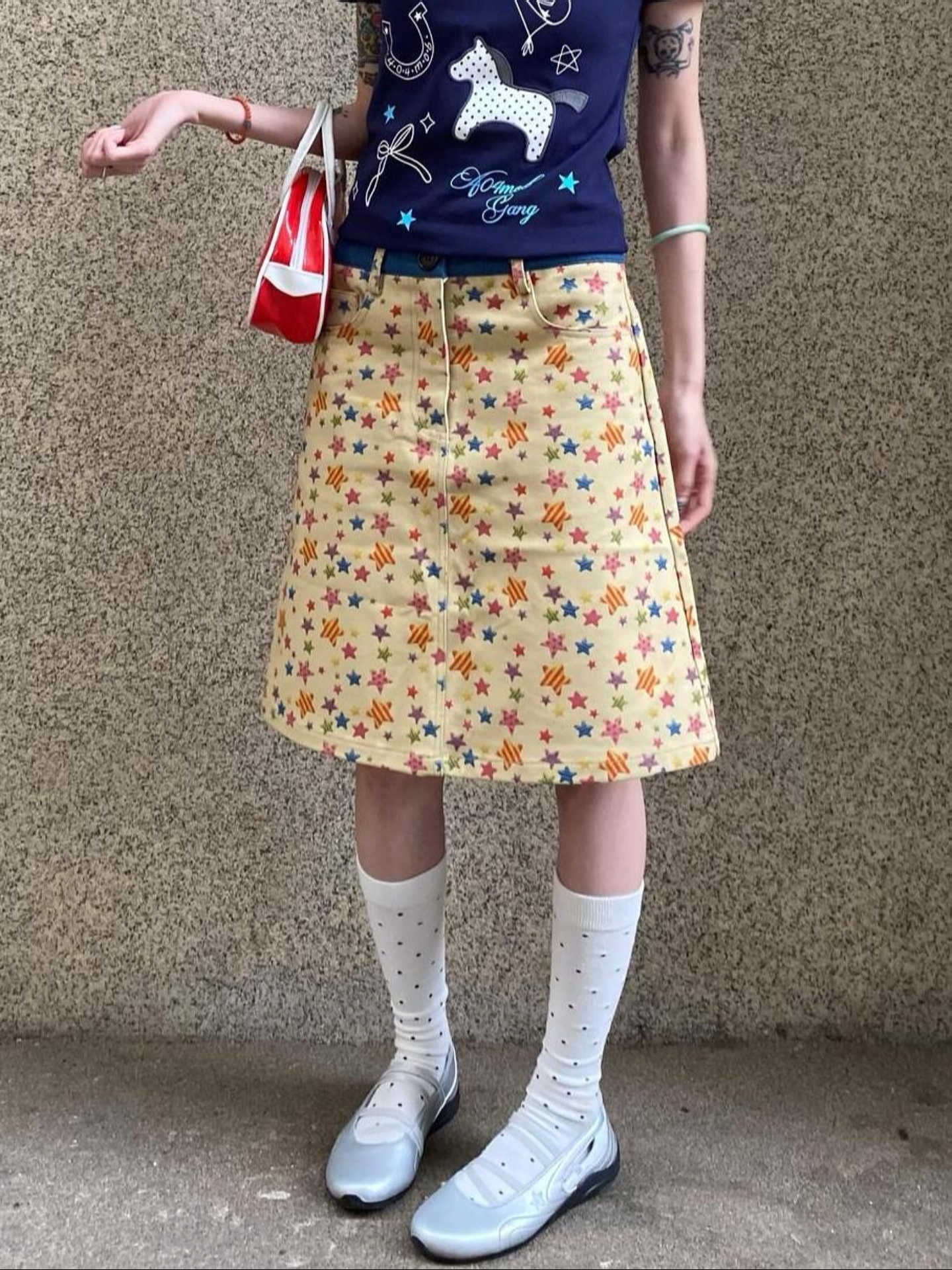 Zomer Vrouwen Midi Rokken Deni - A-Line Skirt Midi recensie en prijs