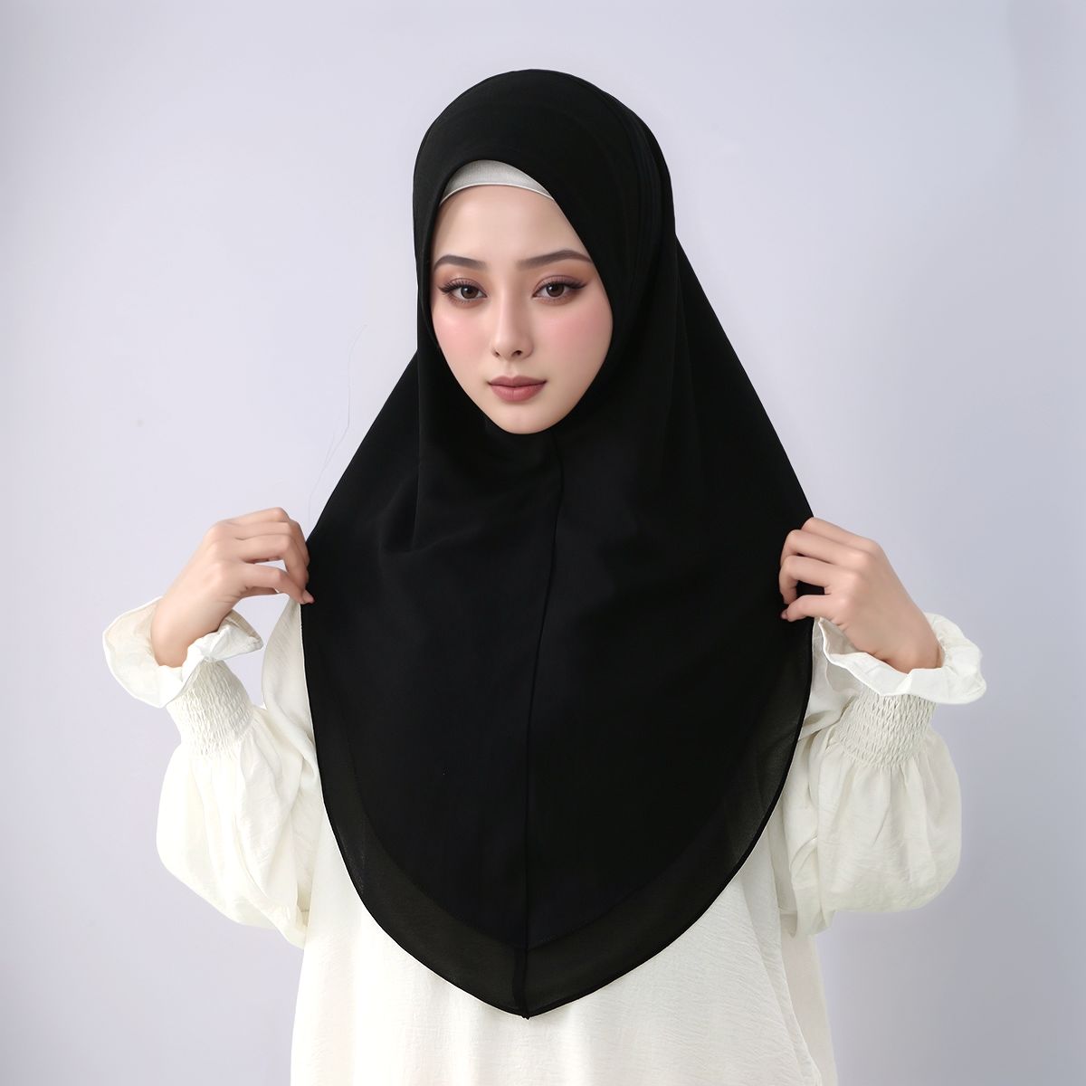 Nieuwe dubbellaagse chiffon kl - Women Fashion Wear recensie en prijs