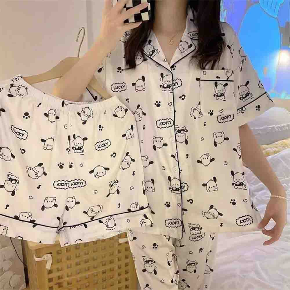 Schattige Pochacco Cartoon Dam - Women'S Fashion Pajamas recensie en prijs