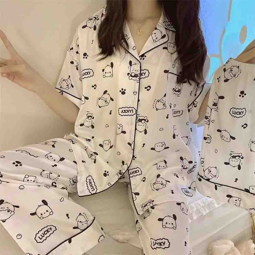 Schattige Pochacco Cartoon Dam - Women'S Fashion Pajamas recensie en prijs