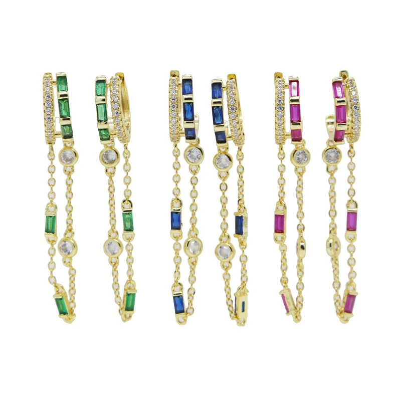 Goud Kleur Micro Pave Groen Wi - Women'S Fashion Petite recensie en prijs