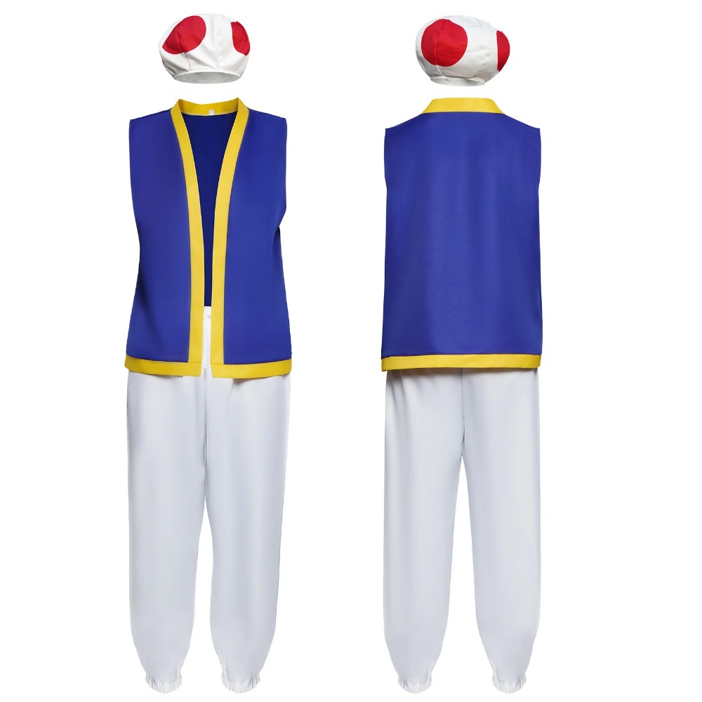 Kinopio-Sombrero De Cosplay De - Knitted Vest Women recensie en prijs