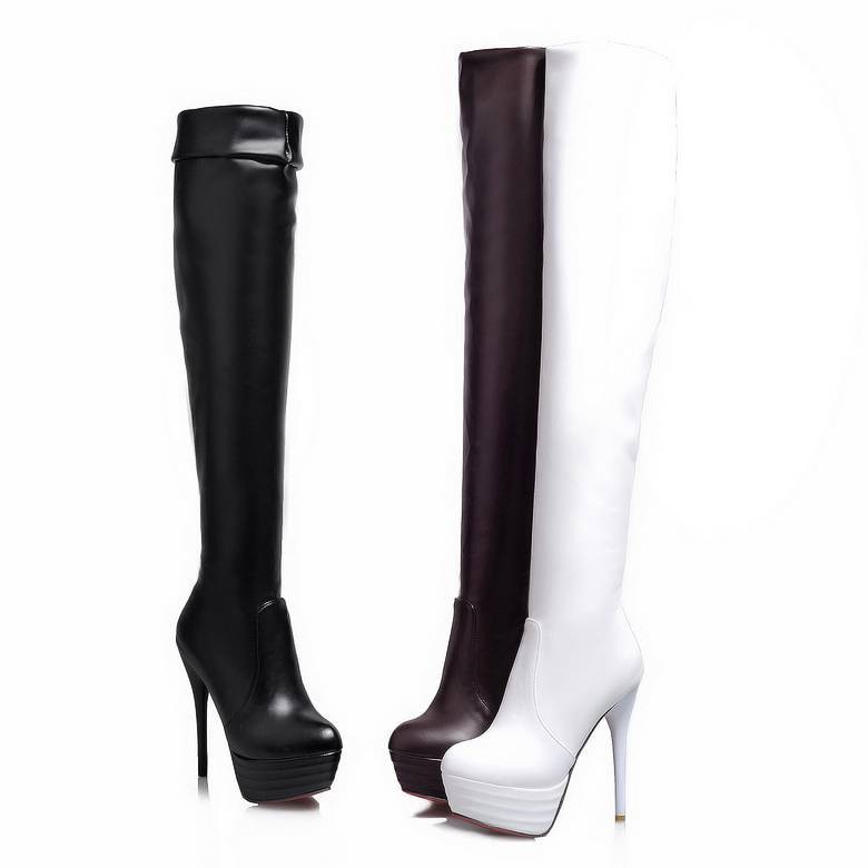 SIMLOVEYO knielaarzen Platform - Sale Fashion Women recensie en prijs