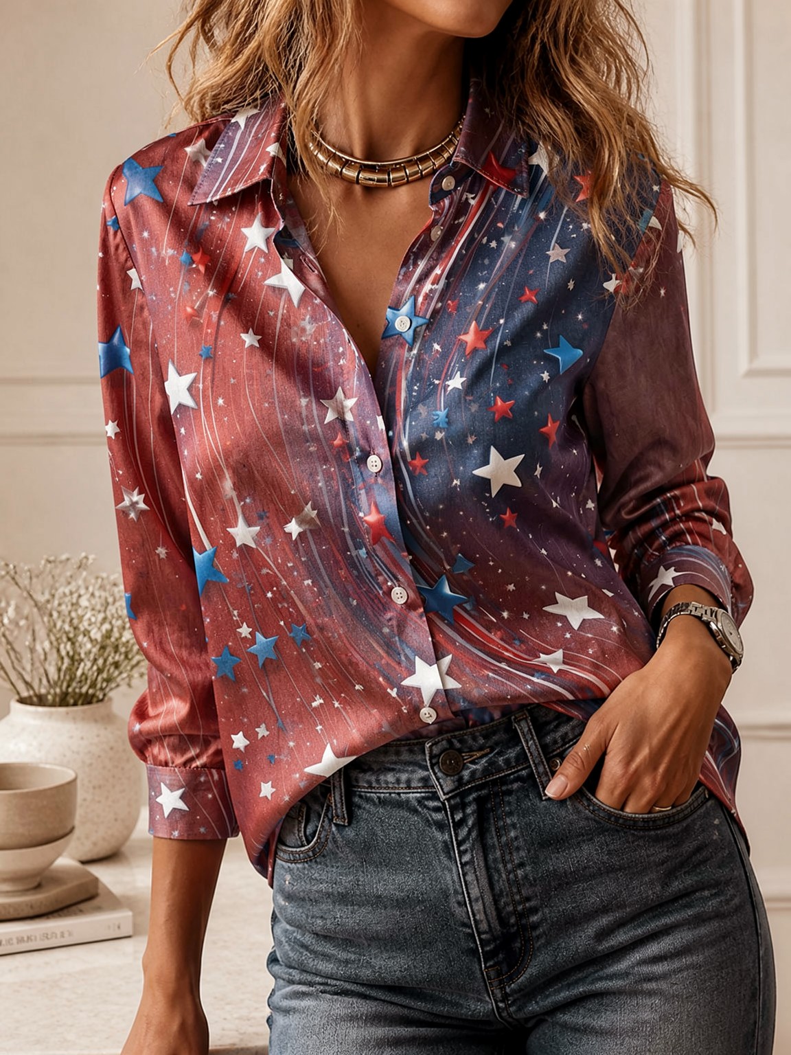 Elegante top met lange mouwen  - Women Fashion Wear recensie en prijs