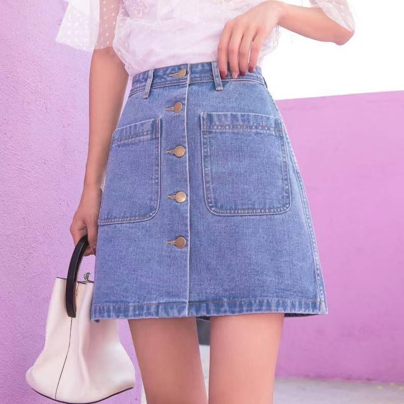 Cowboy midi rok voor dames zom - A-Line Skirt Midi recensie en prijs