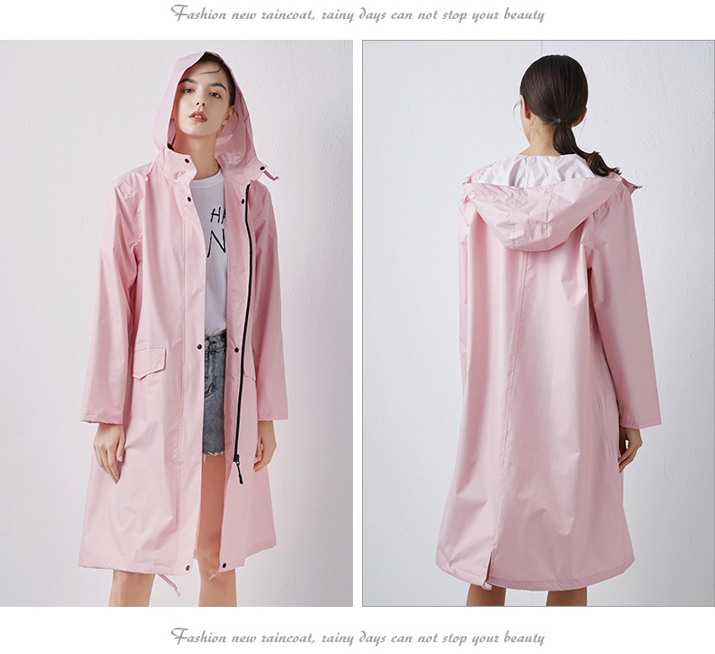 Nieuwe Mode Vrouwen Lichtgewic - Women'S Fashion Rain Jacket recensie en prijs