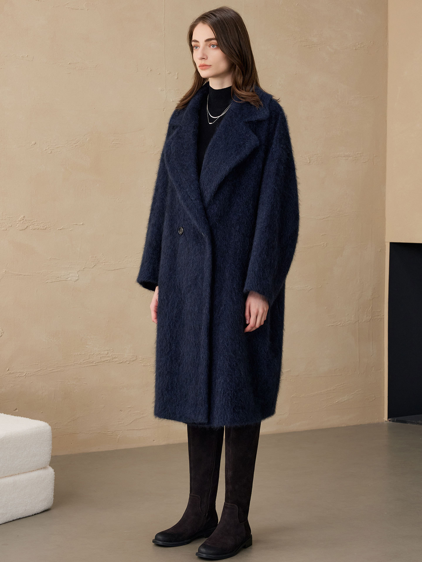 Allingentle damesblazer wollen - Women'S Fashion Long Coat recensie en prijs