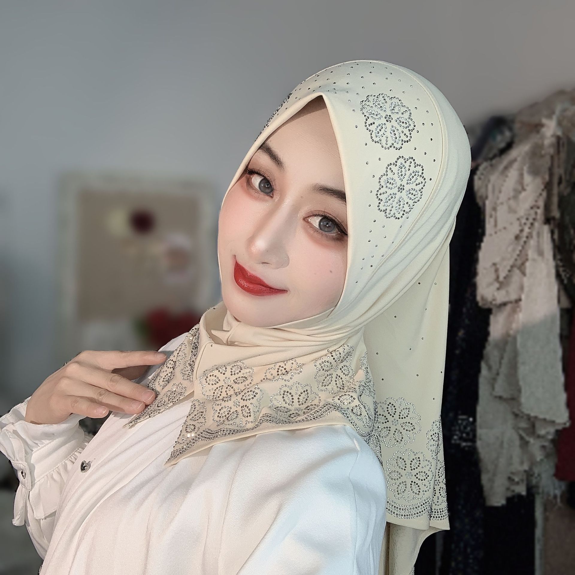 Kant-en-klare moslim hijab voo - Women Fashion Wear recensie en prijs