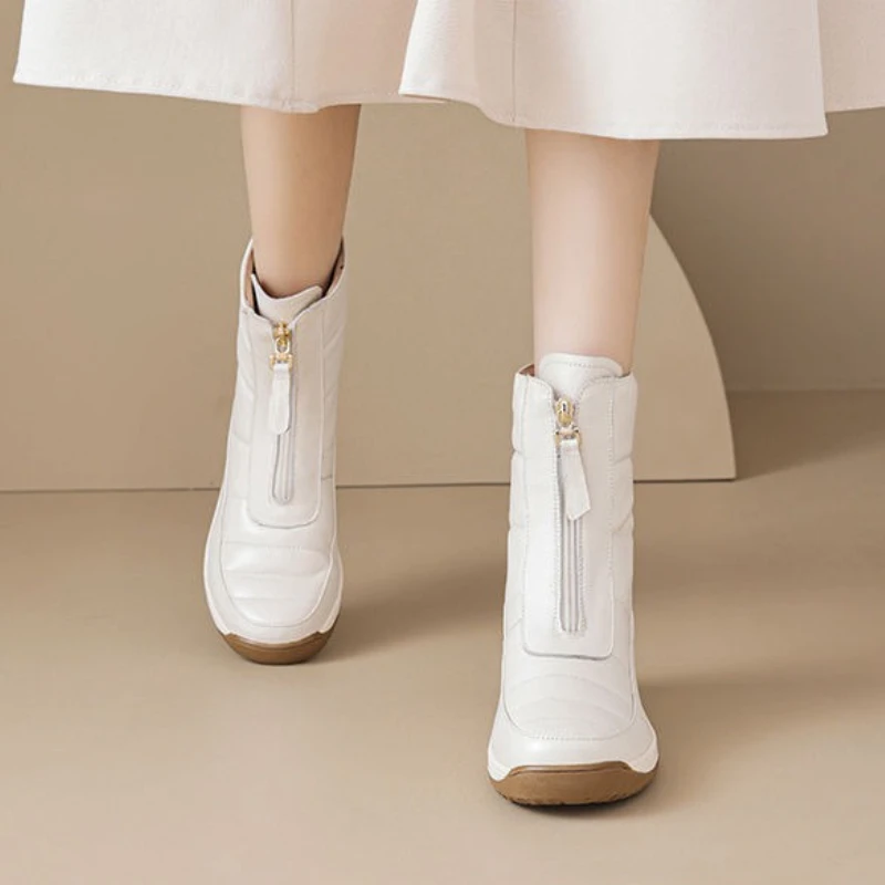 Laarsjes Ronde Neus Waterdicht - Sale Fashion Women recensie en prijs