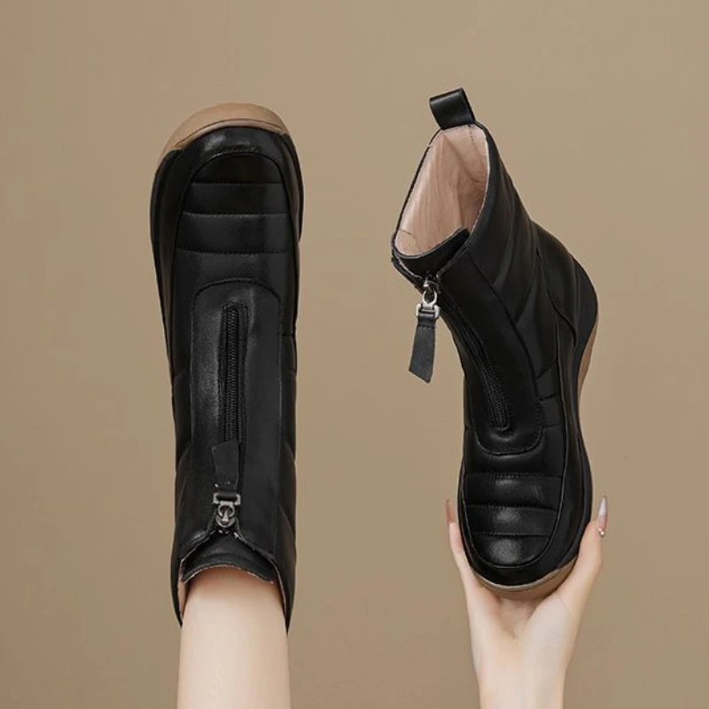 Laarsjes Ronde Neus Waterdicht - Sale Fashion Women recensie en prijs