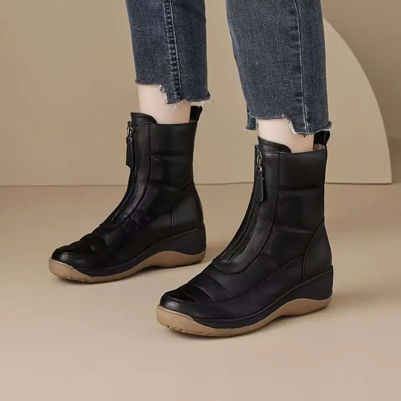 Laarsjes Ronde Neus Waterdicht - Sale Fashion Women recensie en prijs