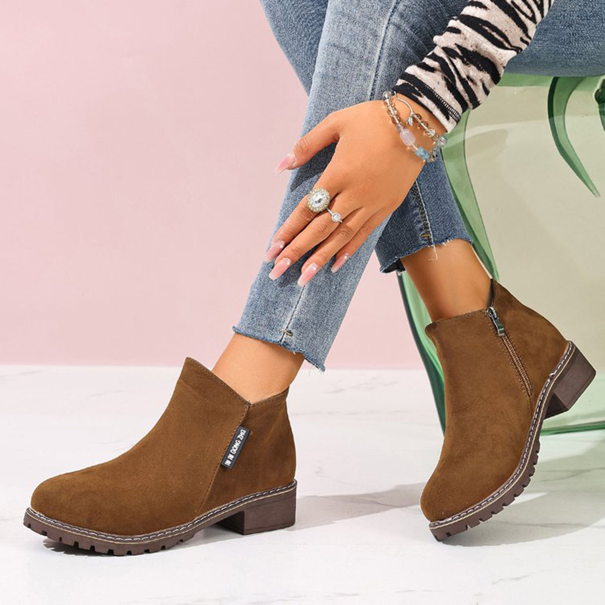 Dames Herfst Winter Enkellaars - Sale Fashion Women recensie en prijs