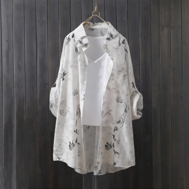 Tencel shirt dames dunne jas l - Women'S Fashion Long Coat recensie en prijs