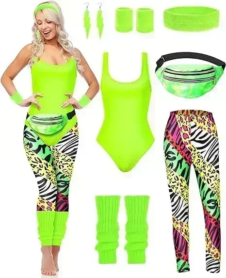 7 stuks jaren '80 Fancy Workou - Women'S Fashion From The 80S recensie en prijs