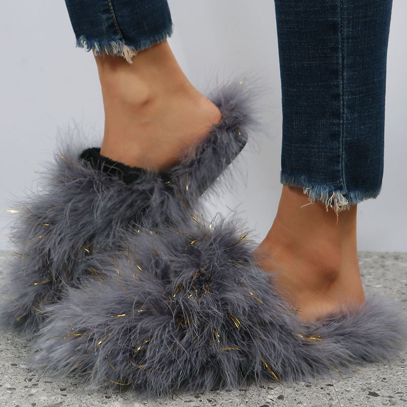Vrouwen Luxe Bont Slippers 202 - Women'S Fashion For Summer 2025 recensie en prijs