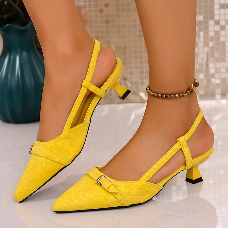 Mode Gele Hoge Hakken Sandalen - Women'S Fashion For Summer 2025 recensie en prijs