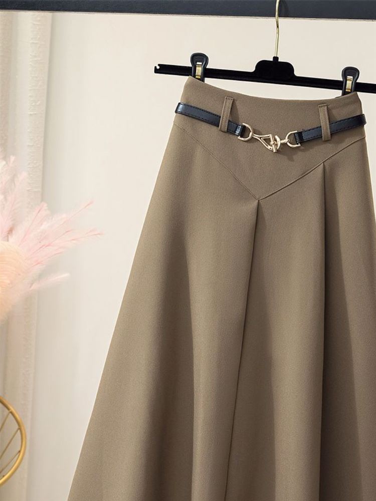 Lente Herfst Nieuwe Stijl Dame - A-Line Skirt Midi recensie en prijs