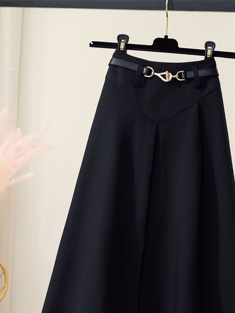 Lente Herfst Nieuwe Stijl Dame - A-Line Skirt Midi recensie en prijs