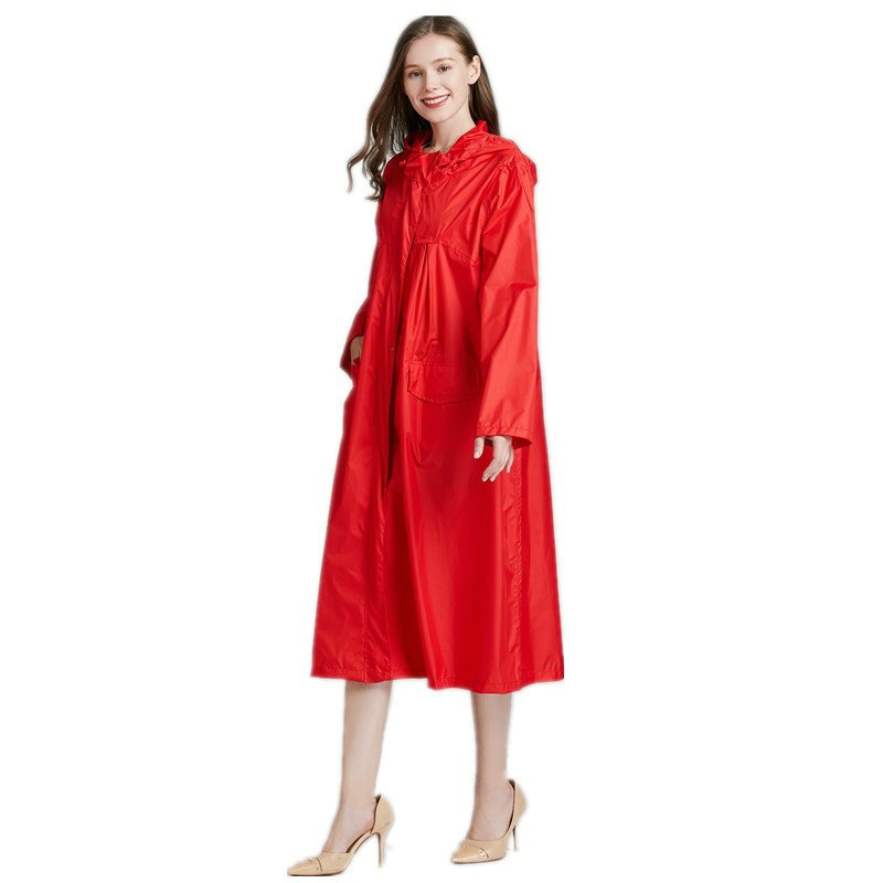 Vrouwen Lichtgewicht Rood Zwar - Women'S Fashion Rain Jacket recensie en prijs
