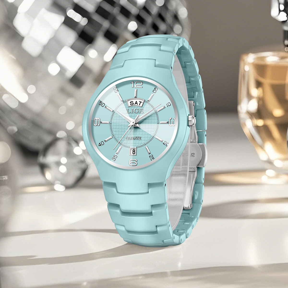 LUIK Luxe elegante quartz dame - Women Fashion Simple recensie en prijs