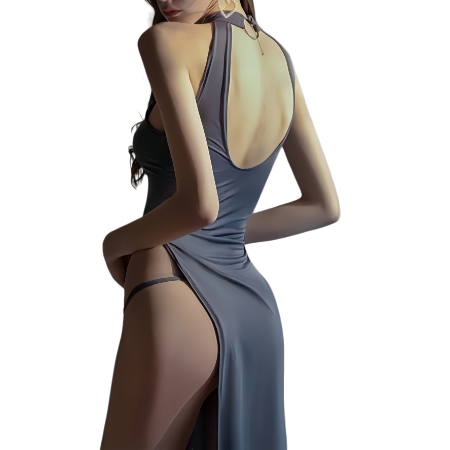 Dames zwarte rugloze mouwloze  - Bodycon Dress Women recensie en prijs