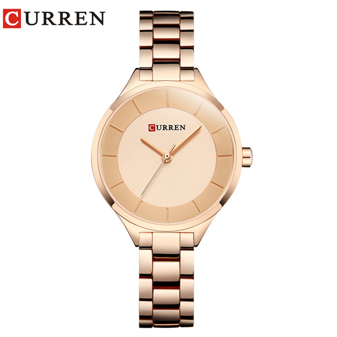 CURREN Nieuwe Eenvoudige Vrouw - Women Fashion Simple recensie en prijs