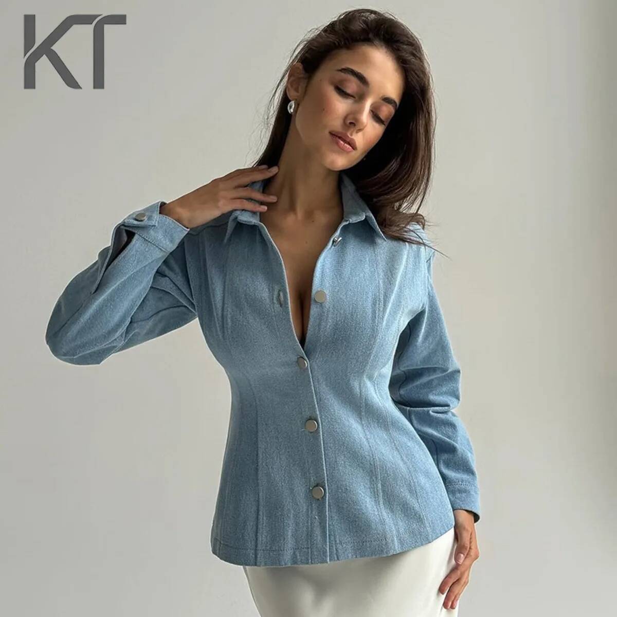 KT Vintage Tailleerend Denim S - Women Fashion Wear recensie en prijs