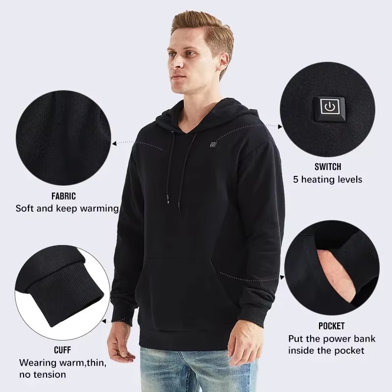 Vrouwen USB Verwarming Hoodies - Women'S Fashion Long Coat recensie en prijs