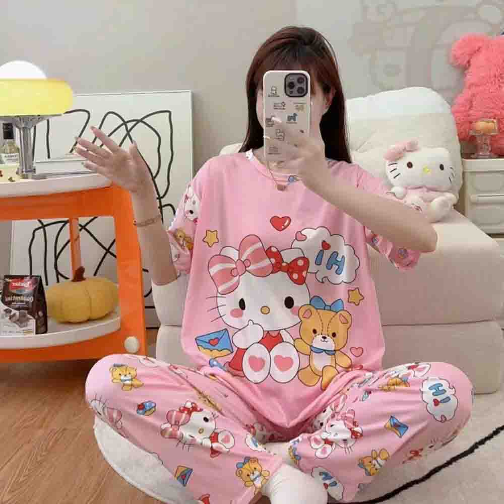 Hello Kitty Dames Nieuwe 3-del - Women'S Fashion Pajamas recensie en prijs