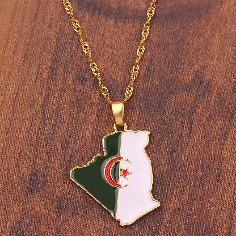 Modetrend Wereldkaart ketting  - Women Fashion Necklace recensie en prijs