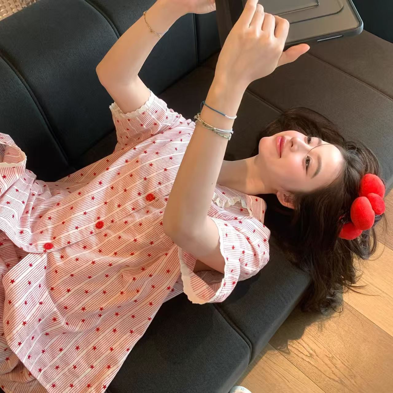 Y2K Mode Roze Gestreepte Pyjam - Women'S Fashion Pajamas recensie en prijs