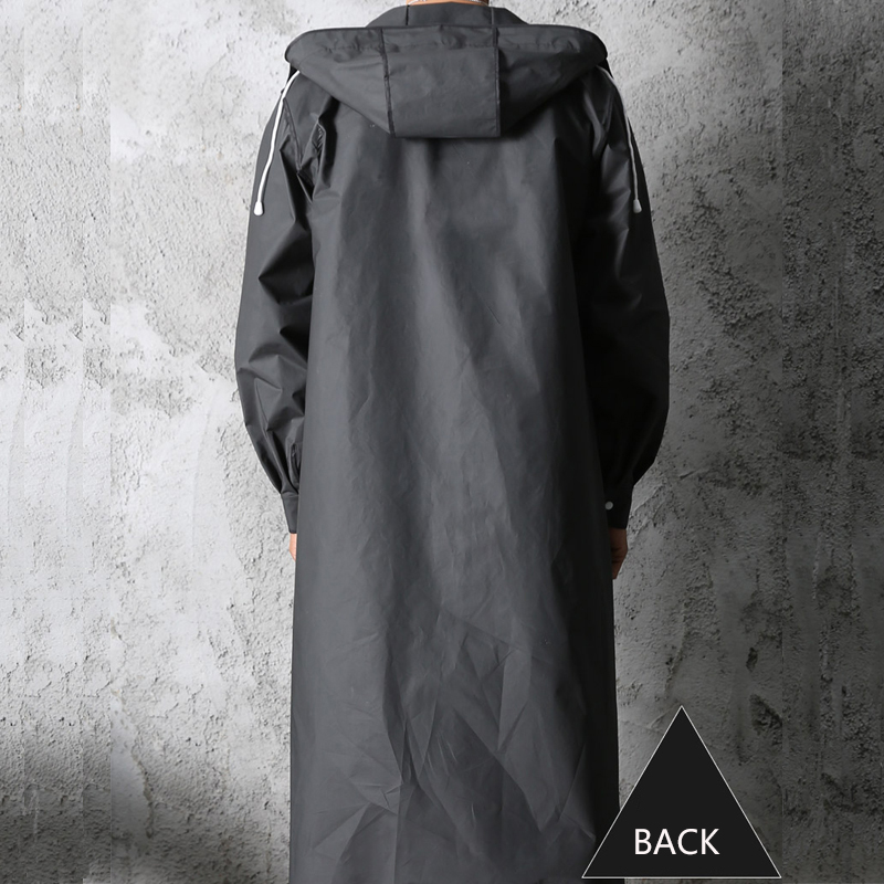 Zwarte mode volwassen waterdic - Women'S Fashion Rain Jacket recensie en prijs