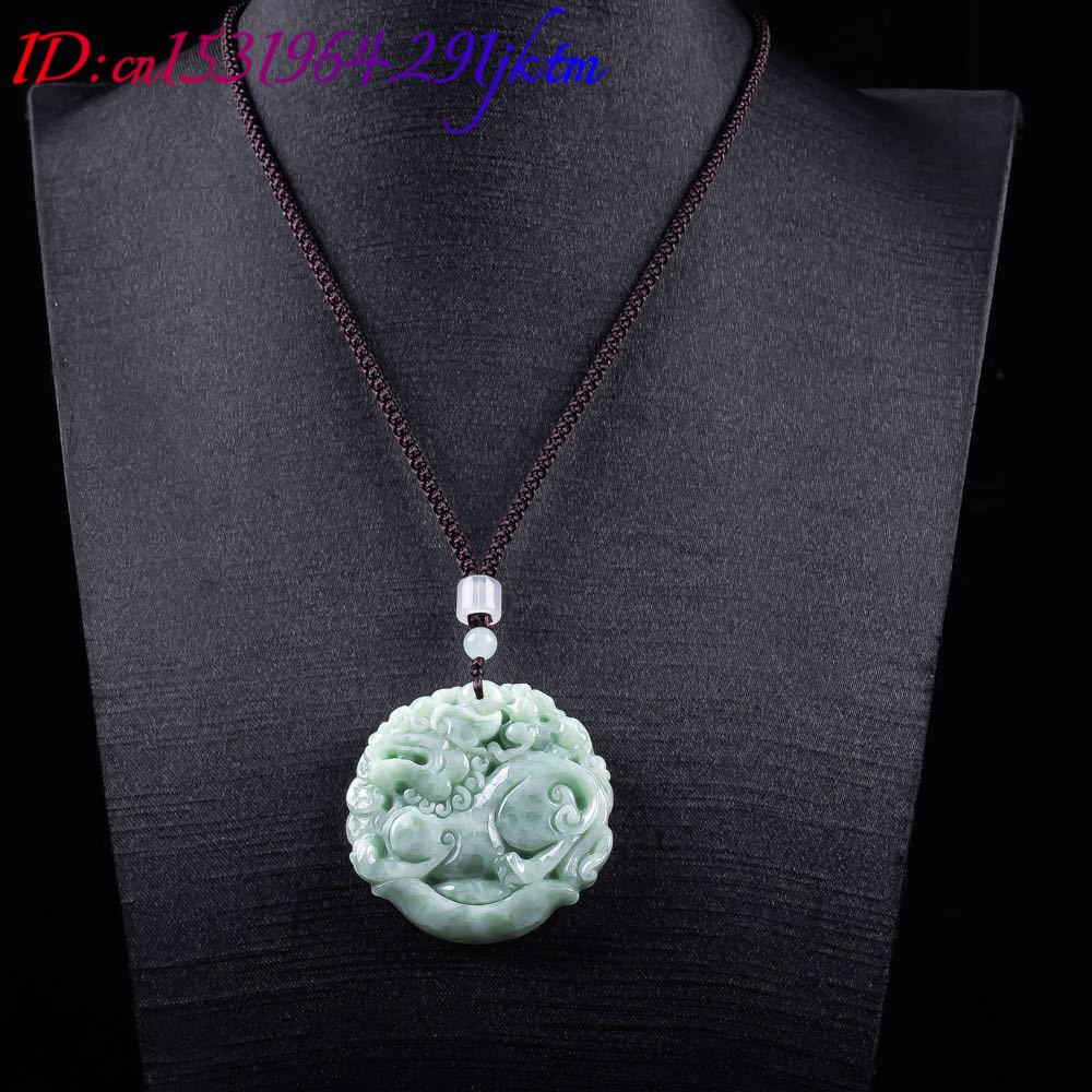 Natuurlijke Myanmar Jadeïet Bi - Women Fashion Necklace recensie en prijs