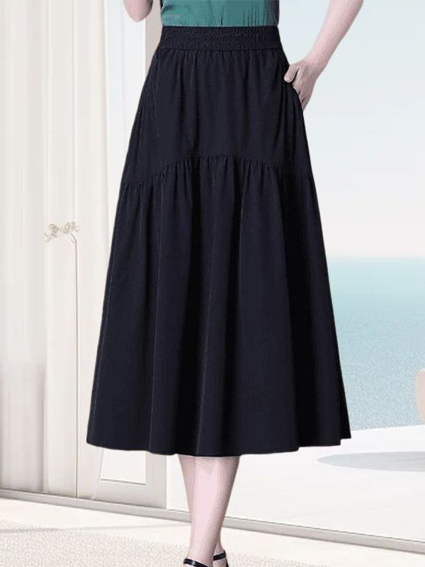 Comfortabele A-lijn midi rok v - A-Line Skirt Midi recensie en prijs