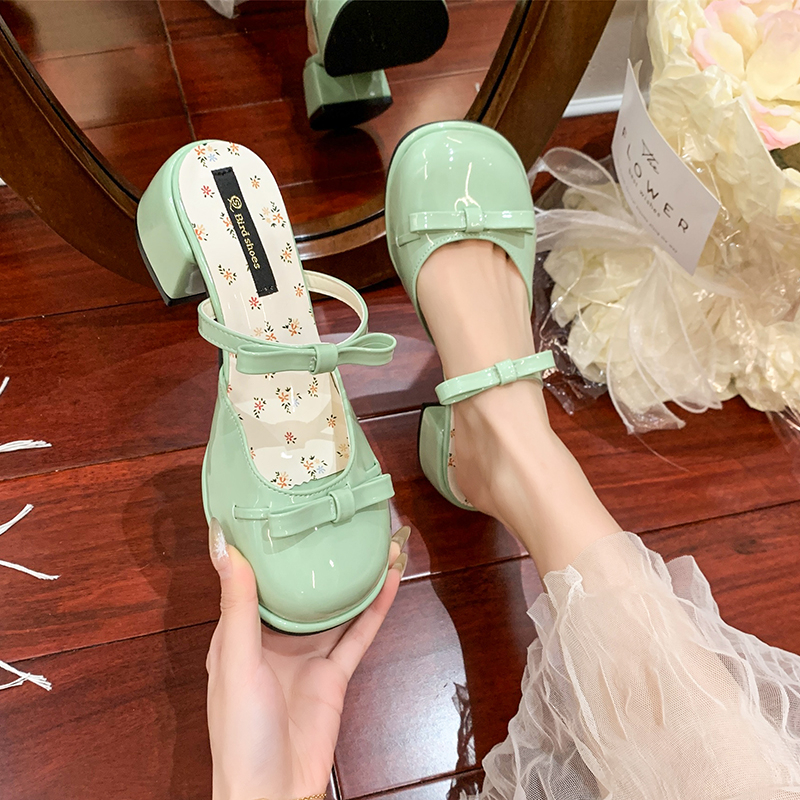 Bow Mary Jane Baotou Sandalen  - Women'S Fashion For Summer 2025 recensie en prijs